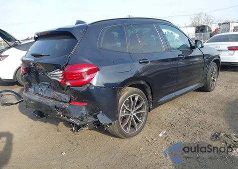2021 BMW X3 M40I из США, поврежденный, VIN 5UXTY9C09M9E10174